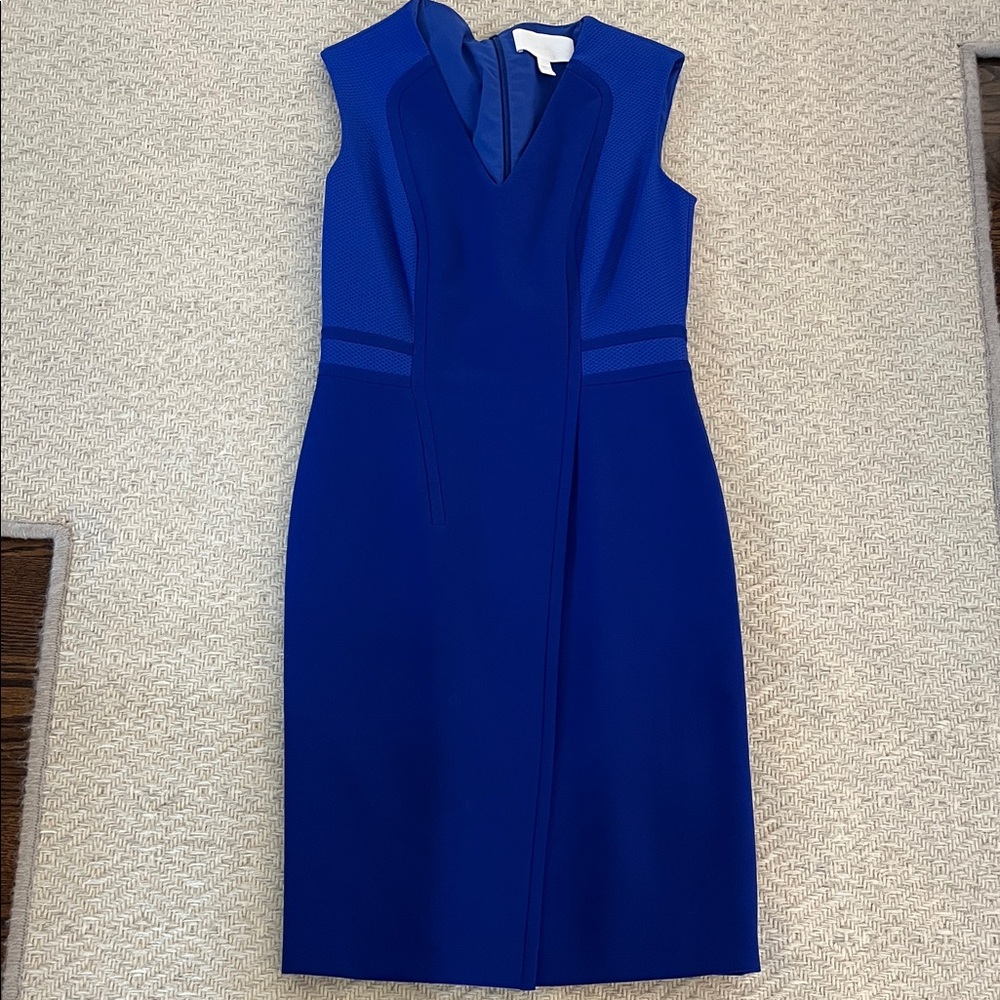 Boss Royal Blue Midi Dress